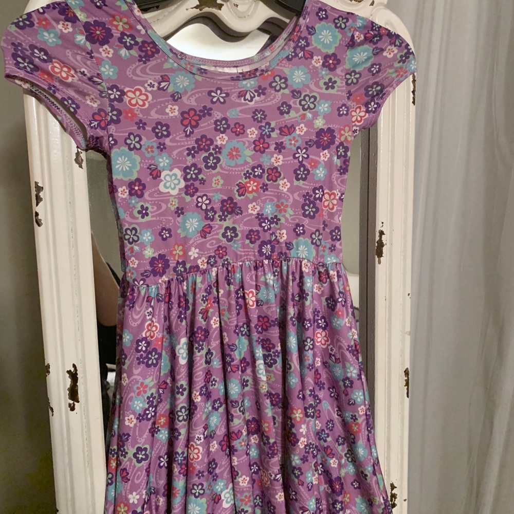 Dot Dot Smile purple floral dress